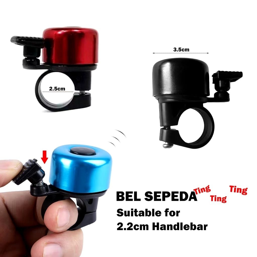 Bel Sepeda Ting Ting / Aksesoris Bel Klakson Sepeda / Bel Sepeda Ontel