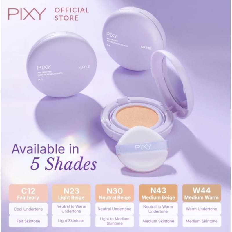 PIXY AIRY SERUM CUSHION MATTE-SERUM CUSHION MATTE-PIXY CUSHION MATTE-CUSHION MATTE-CUSHION-PIXY-KACA