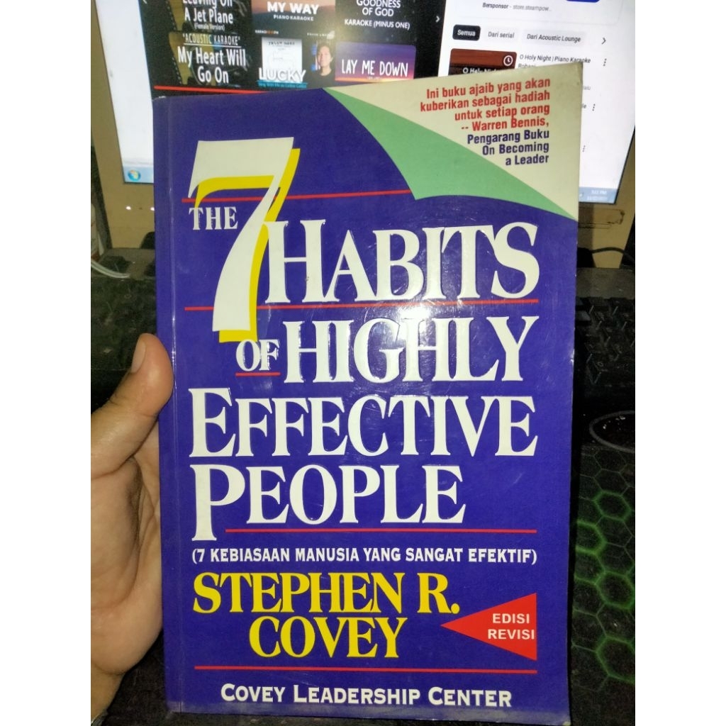 Buku 7 Habits - Stephen R. C Preloved
