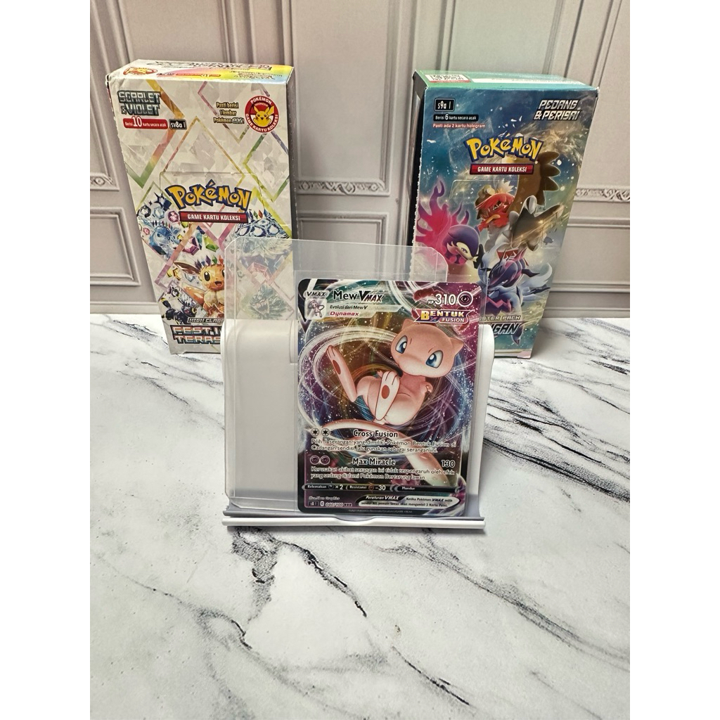 Mew VMAX RRR S8 040/100 Pokemon TCG Indonesia