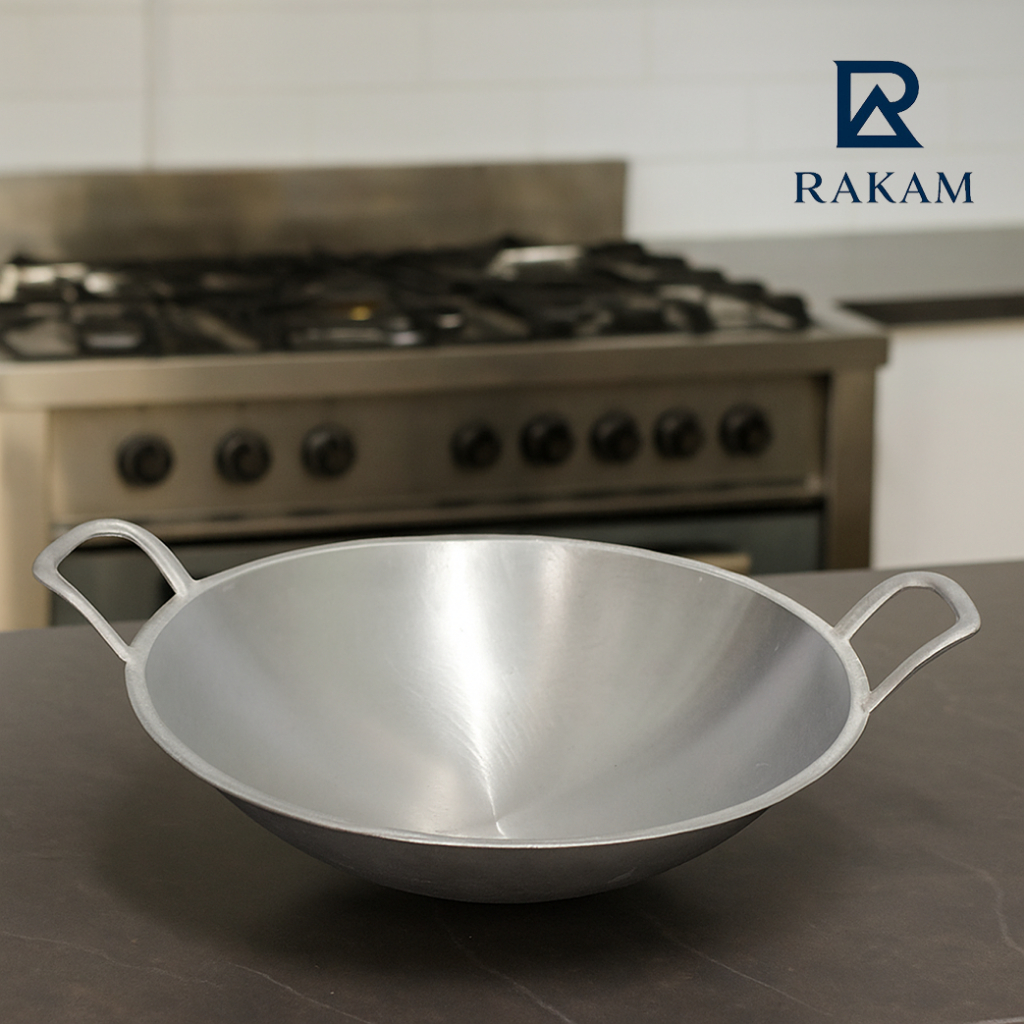 Wajan Penggorengan Alumunium Katel Kuali Jawa Ceper Penggorengan