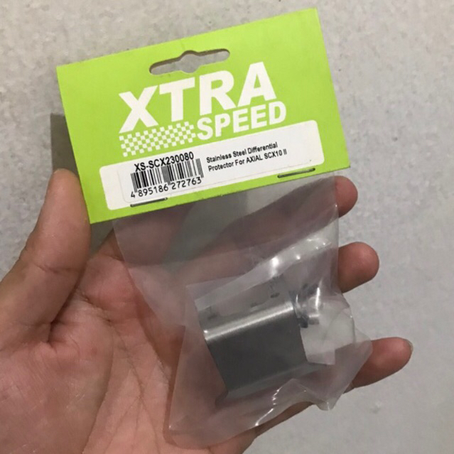 Xtra Speed Stainless Steel Differential Protector Armor Axle Gardan Axial Scx10 ii Scx10ii