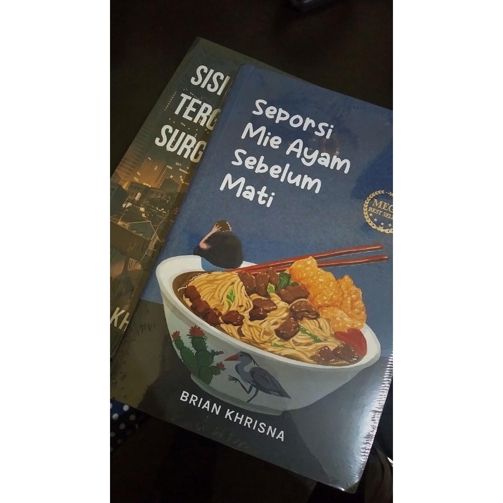[Preloved Novel] Seporsi Mie Ayam Sebelum Mati Sisi Tergelap Surga Laut Bercerita Septihan Antares T