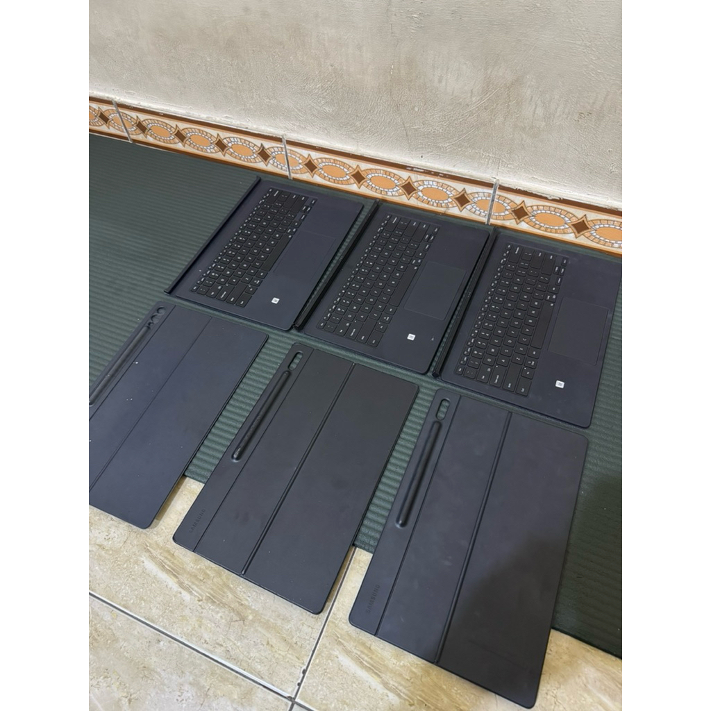 cover keyboard touchpad samsung galaxy tab S8//S9 ultra 5G resmi sein samsung center 100% second