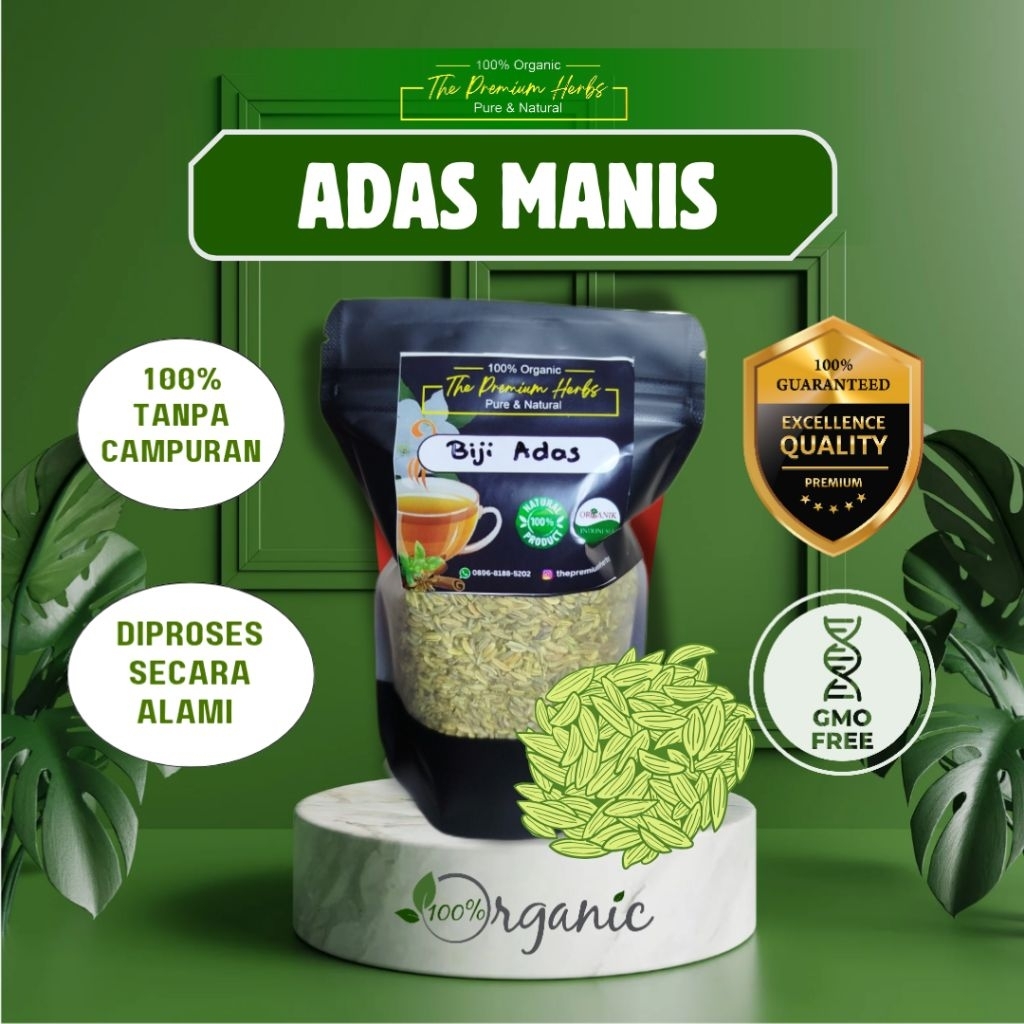 PREMIUM Fennel Seed | Adas Manis | Biji Adas