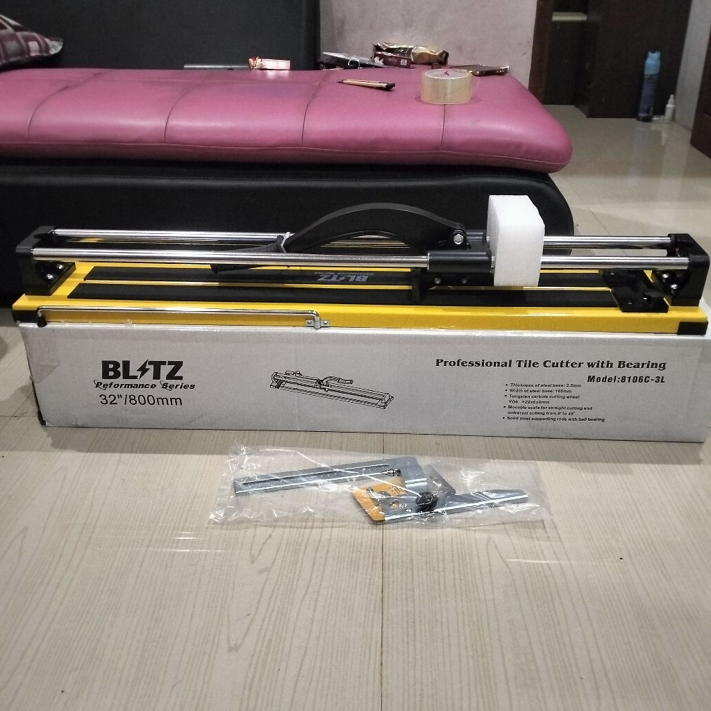 Alat potong keramik granit BLITZ 32" 800MM manual granit 80cm