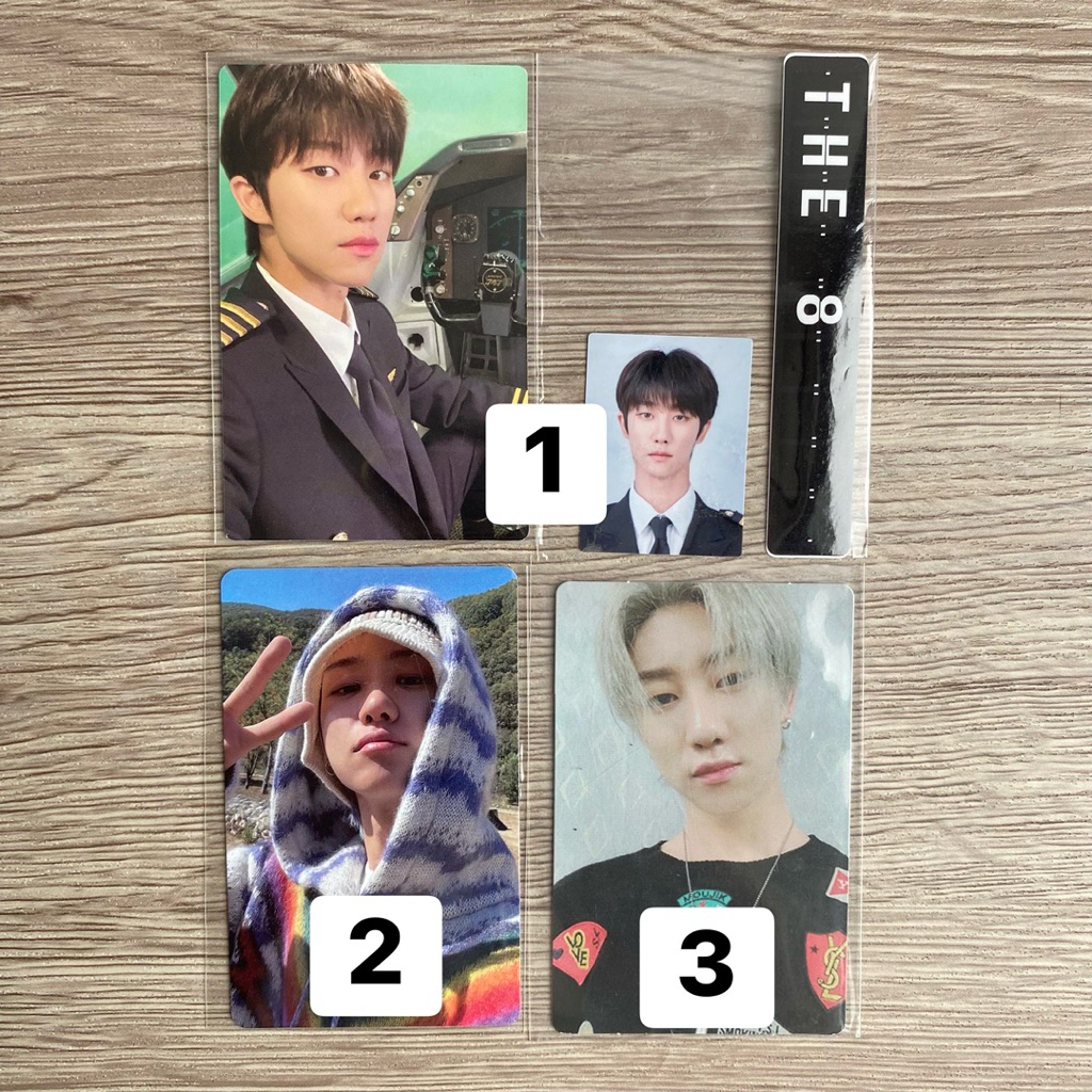 [REPRICE] SEVENTEEN THE8 PHOTOCARD OFFICIAL svt pc scoups choi seungcheol kkuma cimumu cheol its tc 