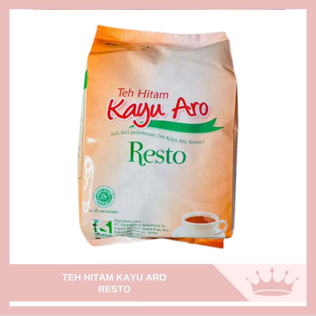 Teh Hitam Kayu Aro Resto 500 gr / Teh Hitam Seduh
