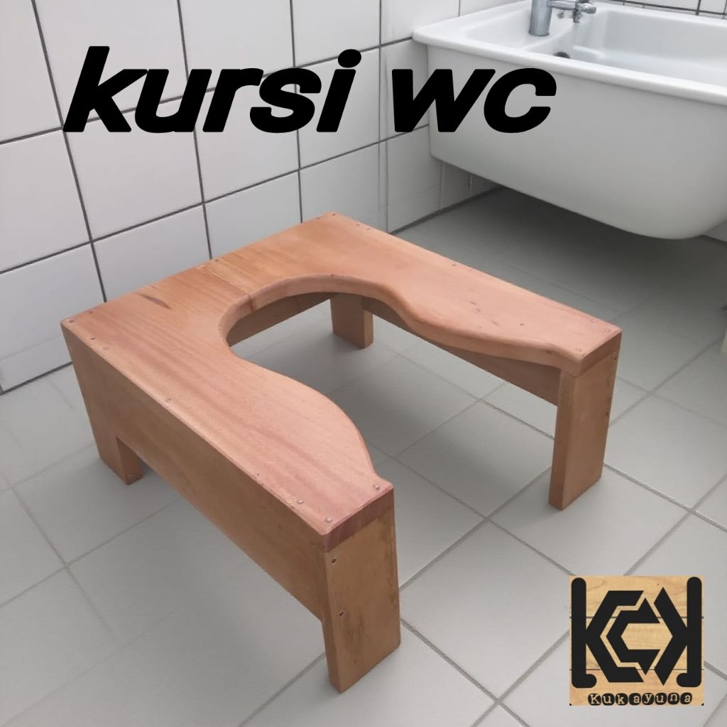 kursi toilet closet jongkok portable kayu kursi lansia