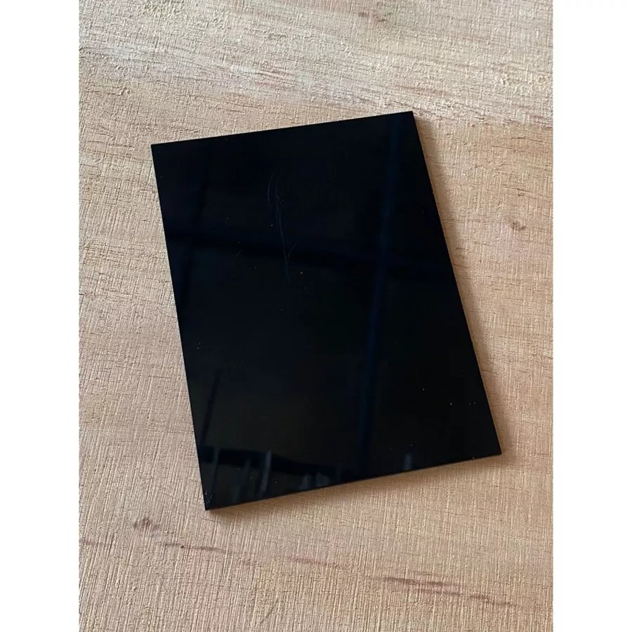 (BACA DESKRIPSI) Acrylic / Akrilik HITAM 2mm Lembaran 122 x 244CM
