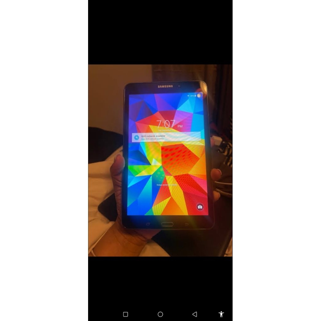 Touch Screen LCD Samsung Galaxy Tab 4.8 inch asli ori second