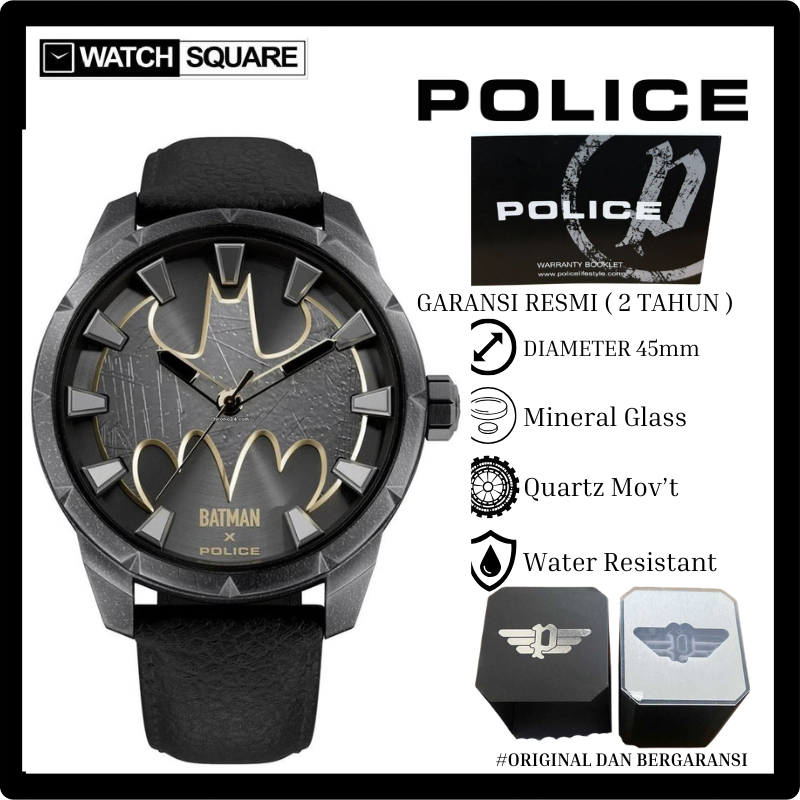 Jam tangan pria POLICE PEWGA0075501 Batman Edt