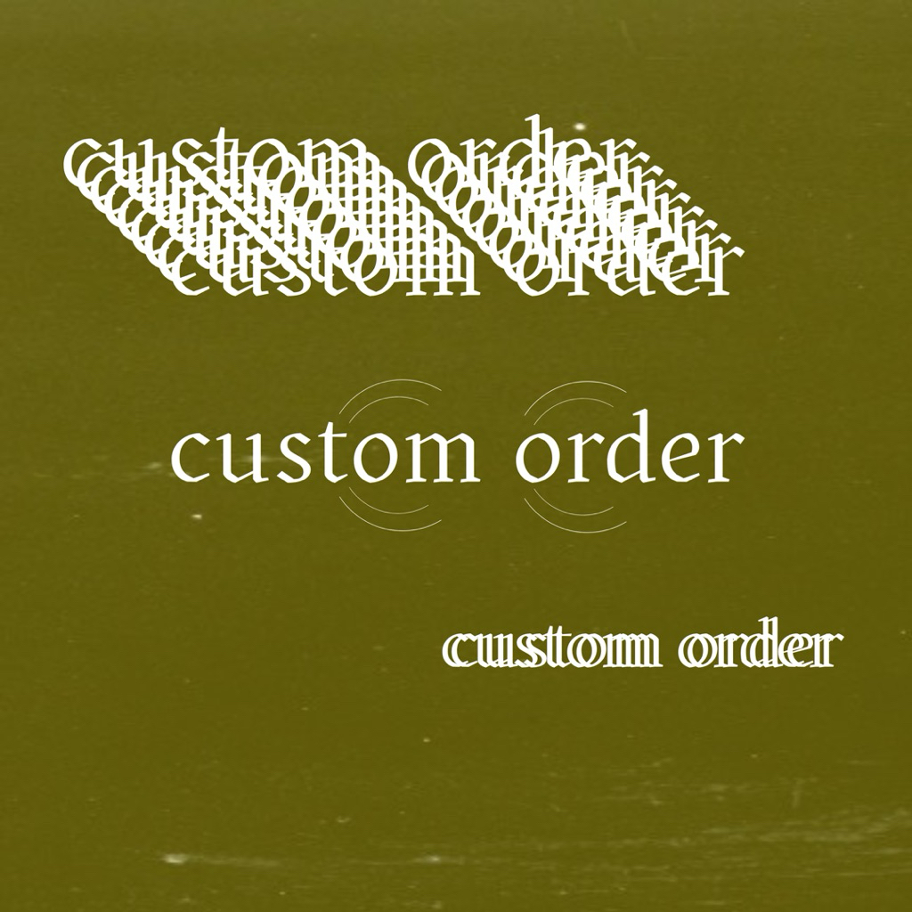 Custom Vinyl & CD Orders