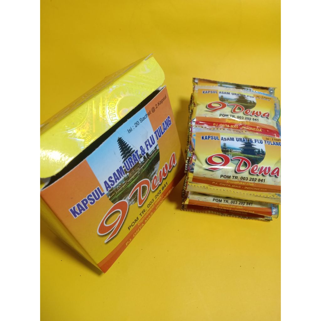 9 Dewa Kapsul Original, Kapsul Asam Urat