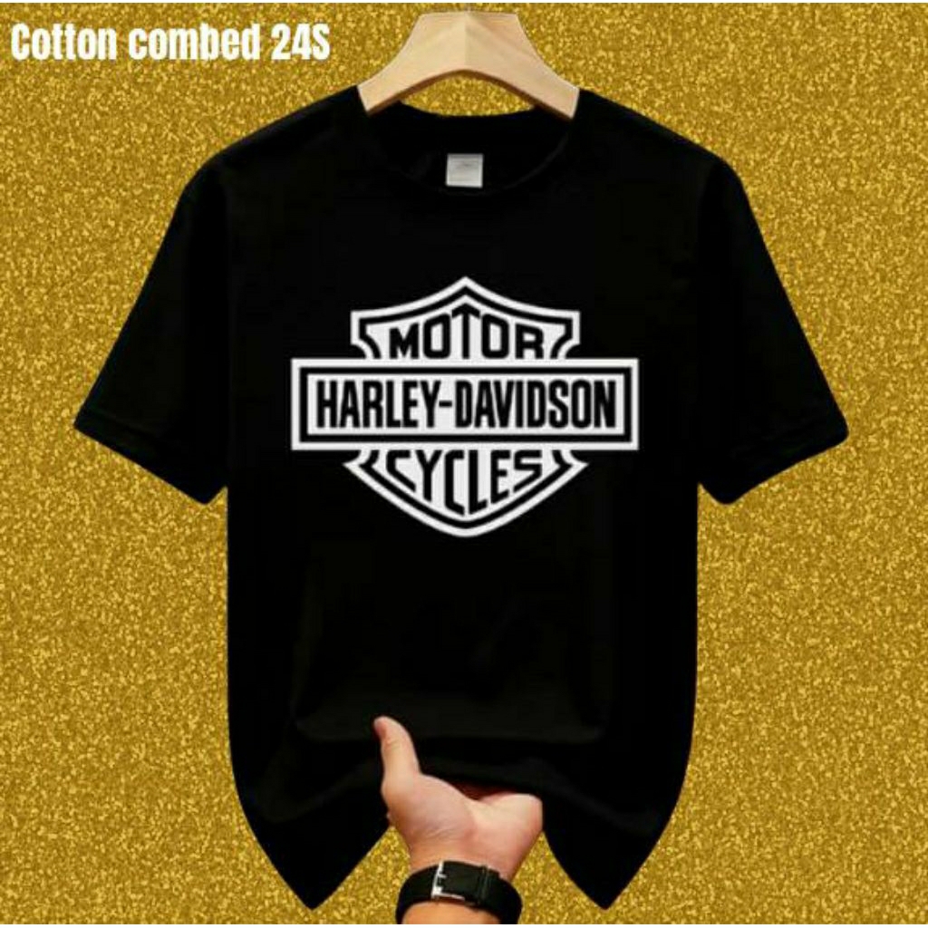 Kaos T-Shirt Harley Davidson Pria/Wanita Unisex