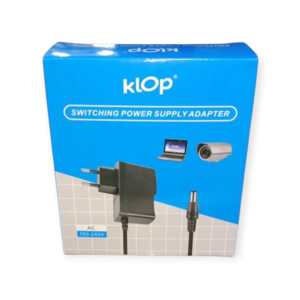 ADAPTOR 1A 12V KLOP