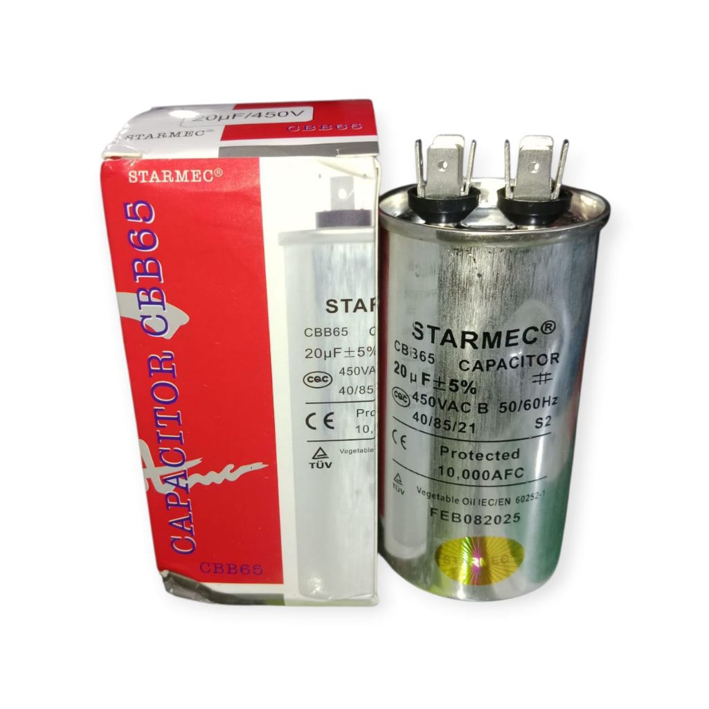 KAPASITOR 20UF+5% STARMEC