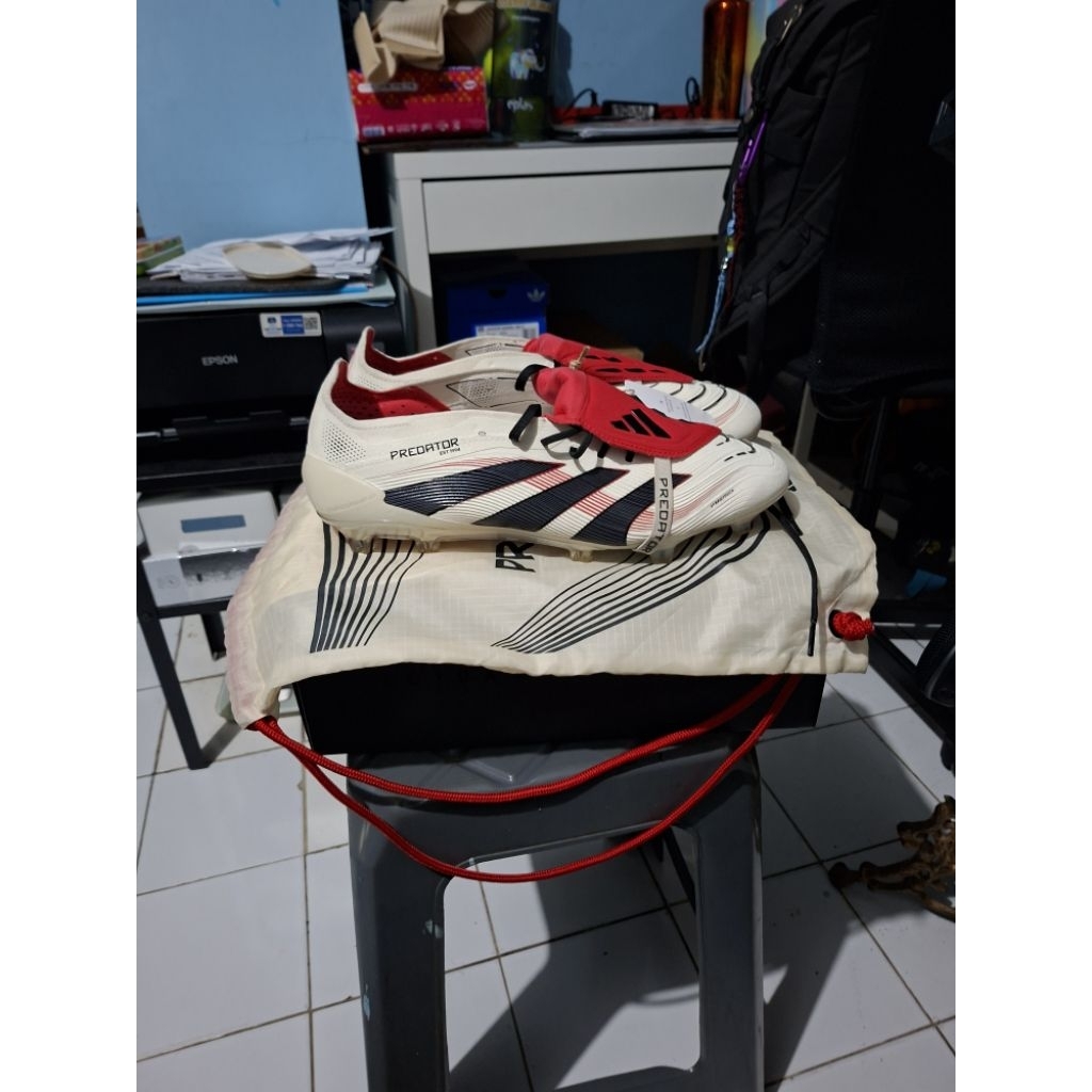 Football Shoes Sepatu Bola Adidas Predator Elite FT FG Original - Size 46