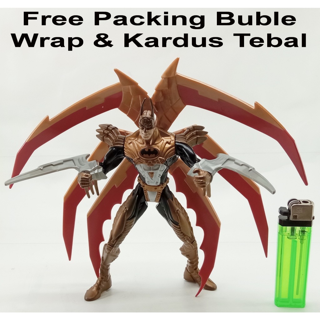 Kenner Legends Of The Dark Knight Spline Cape Batman 1996 Vintage 5 Inch Original Loose