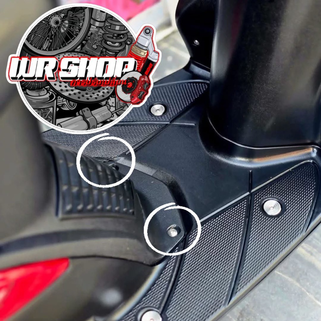 Baut probolt cover mesin Mio sporty fino Nouvo stainless original heng Thailand (4pcs)
