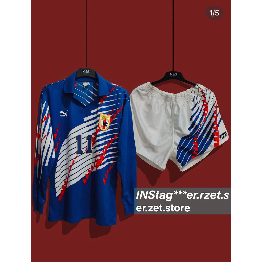 jersey bola retro jepang  00s 90s original