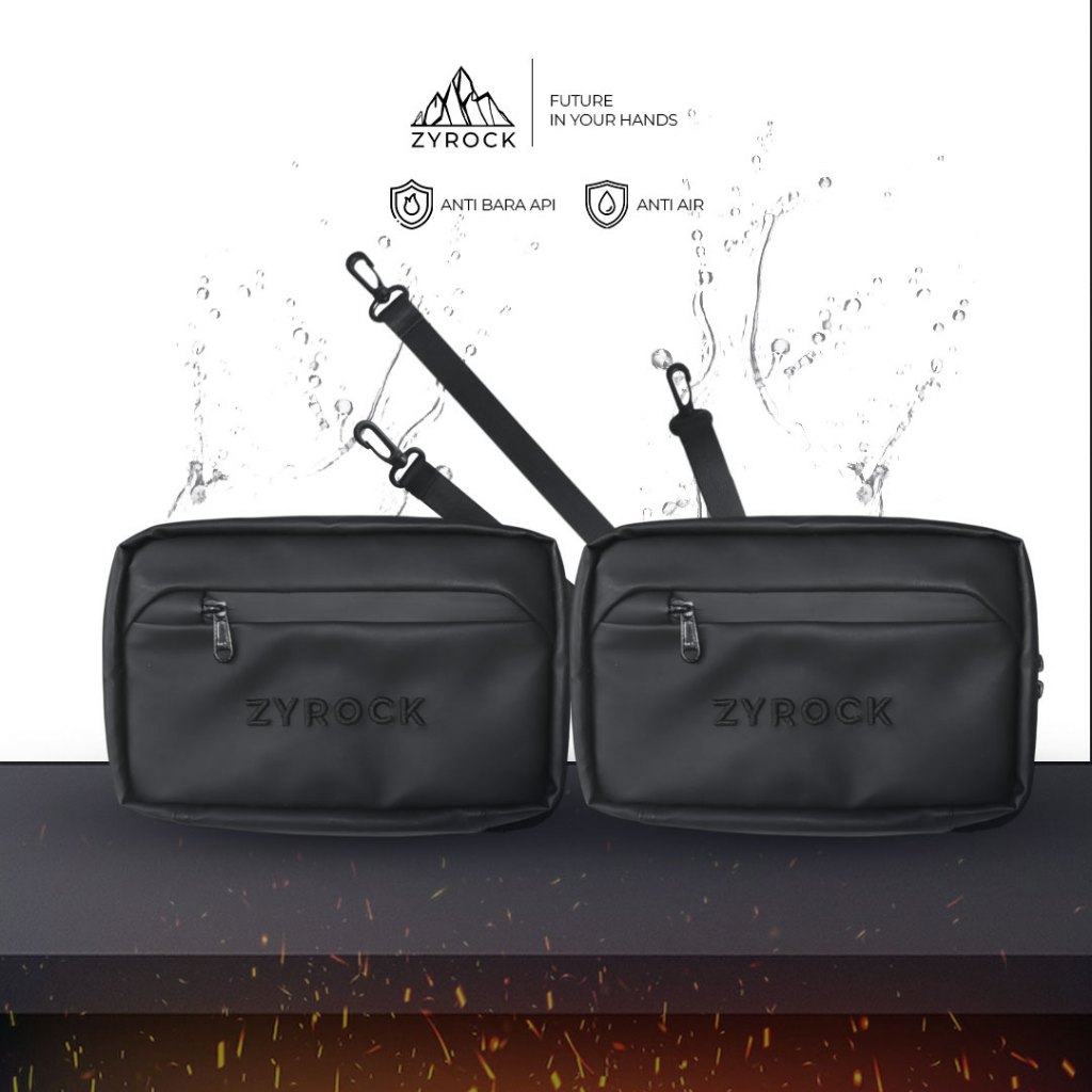 Zyrock Dobule Exlusive Series Handbag Waterproof Tangguh Stylish Modern Tas Selempang Pria