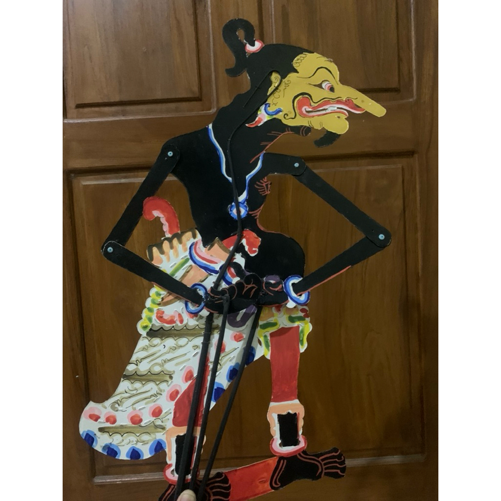 Wayang petruk kantong bolong Wayang kertas dubplek