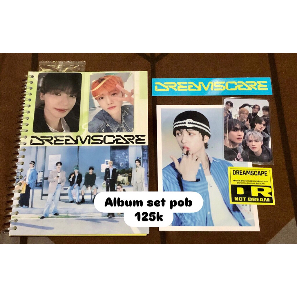 Album Dreamscape Official Unselaed + POB Jaemin + Selca Jaemin + PC Group + Post Card Jisung