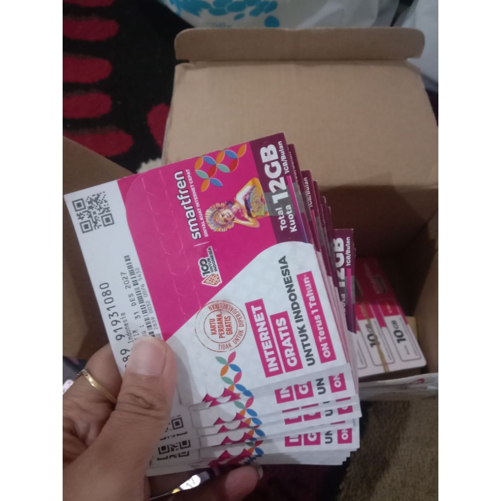 Kartu perdana smartfren Melissa , masa aktif sampai 1 tahun