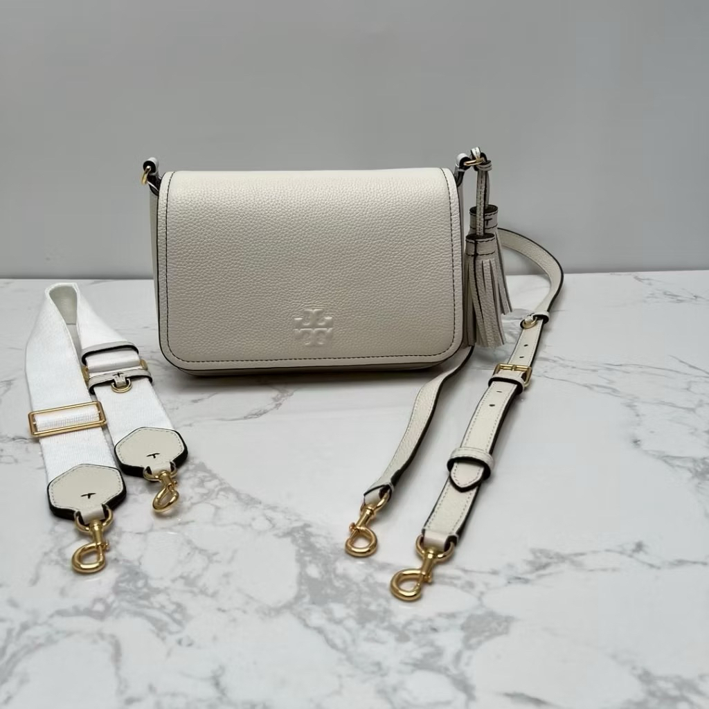 LUXURY STORE TB Flap Thea 2 Strap Shoulder Bag Crossbody Bag