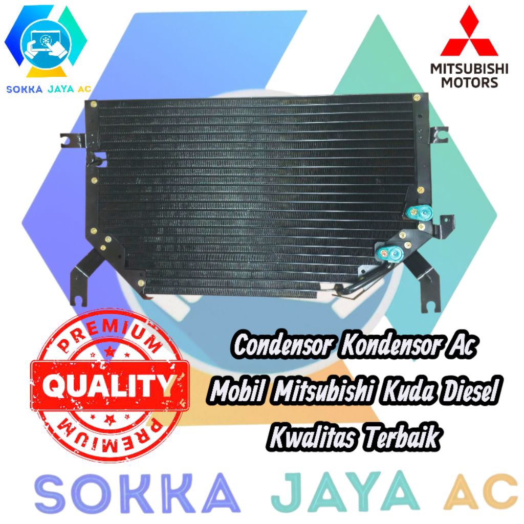 Condensor Kondensor Ac Mobil Mitsubishi Kuda Diesel Kwalitas Terbaik