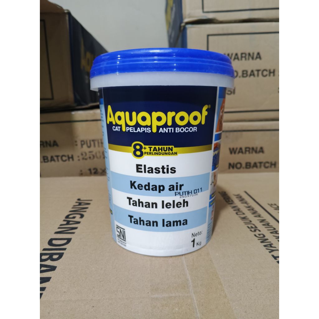 AQUAPROOF KEMASAN 1kg - Warna Putih 011
