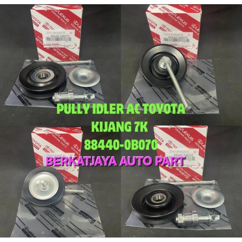 PULLY IDLER AC PULLY IDLE AC TOYOTA KIJANG 7K GRAND KAPSUL ORI