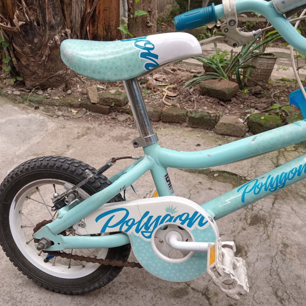 sepeda anak polygon alice 12inch