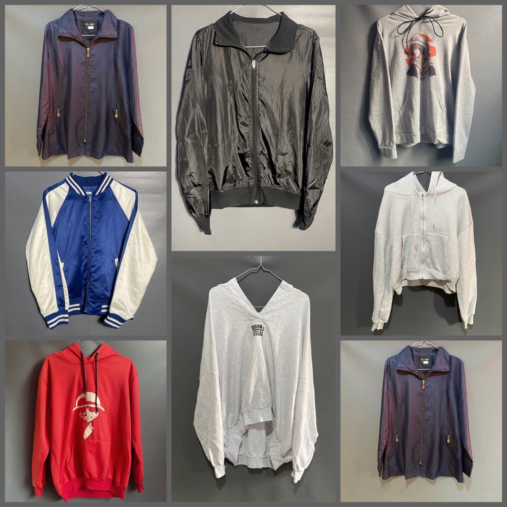 jacket bomber jacket parasut unisex hoodie unisex