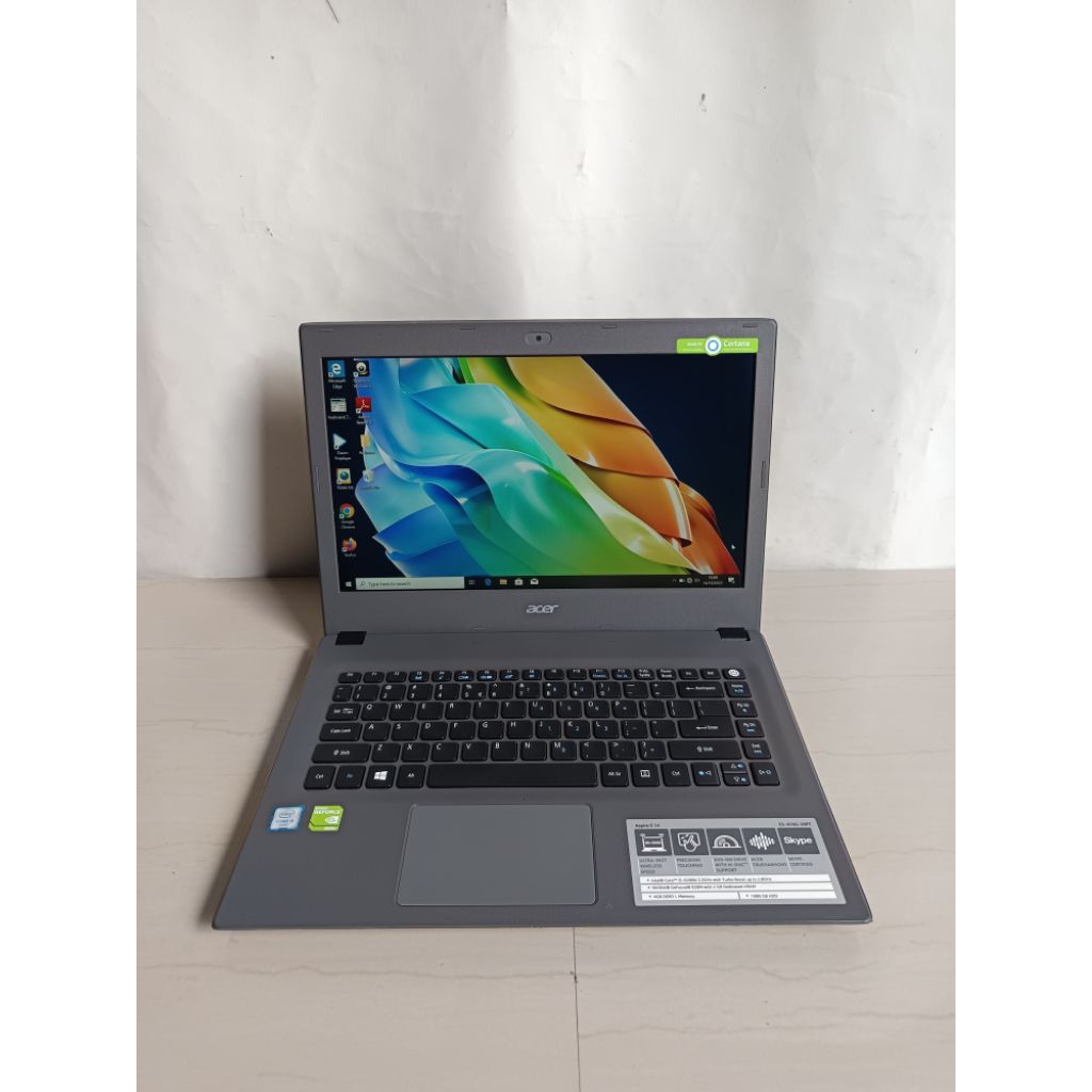LAPTOP ACER ASPIRE SERIES RAM 8GB  DESAIN EDITING
