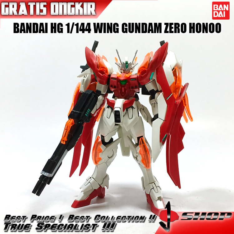 BANDAI HG 1/144 WING GUNDAM ZERO HONOO HG3538