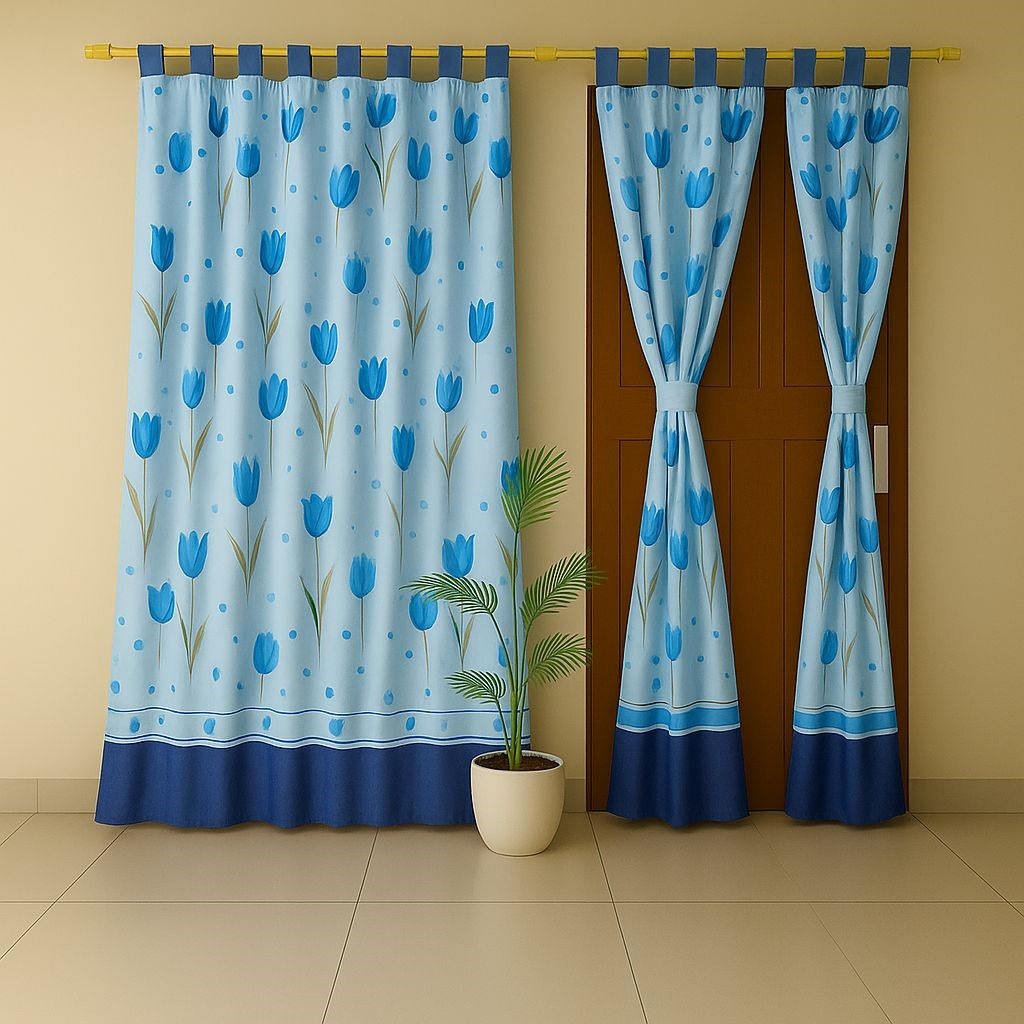 Gorden Pintu Karakter Murah Hordeng Pintu Tali Motif Shaby Gorden Pintu Tali Karakter / Gorden Pintu