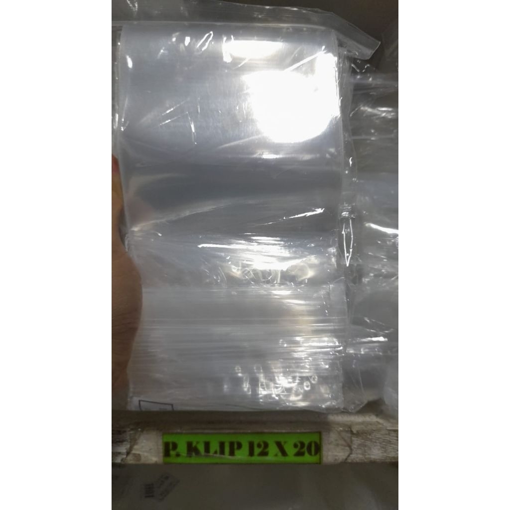 pp klip tebal 12x20