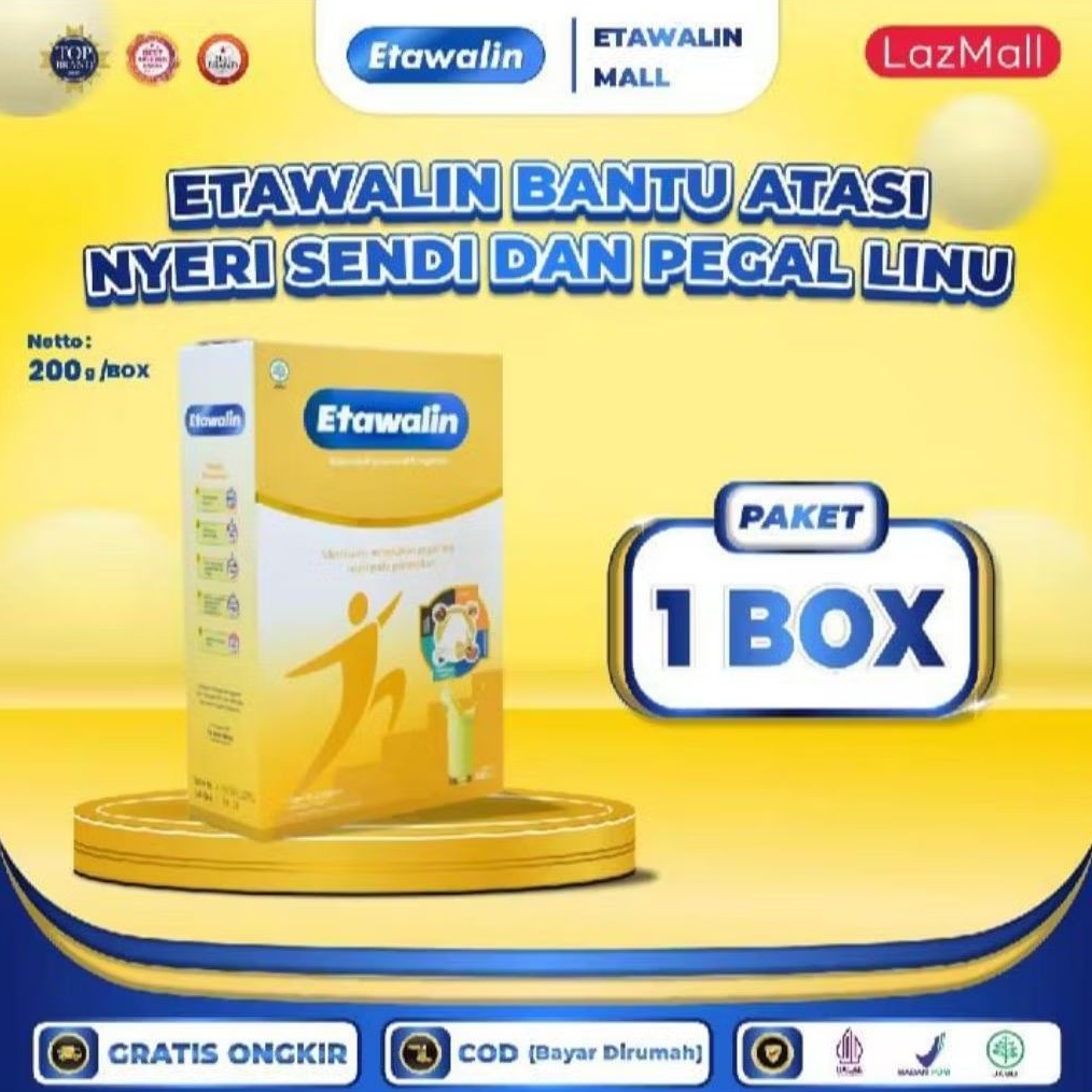Susu Etawalin Asli Original - Etawalin Obat Asam Urat - 3 Kali Lebih Ampuh Sembuhkan Asam Urat - Eta