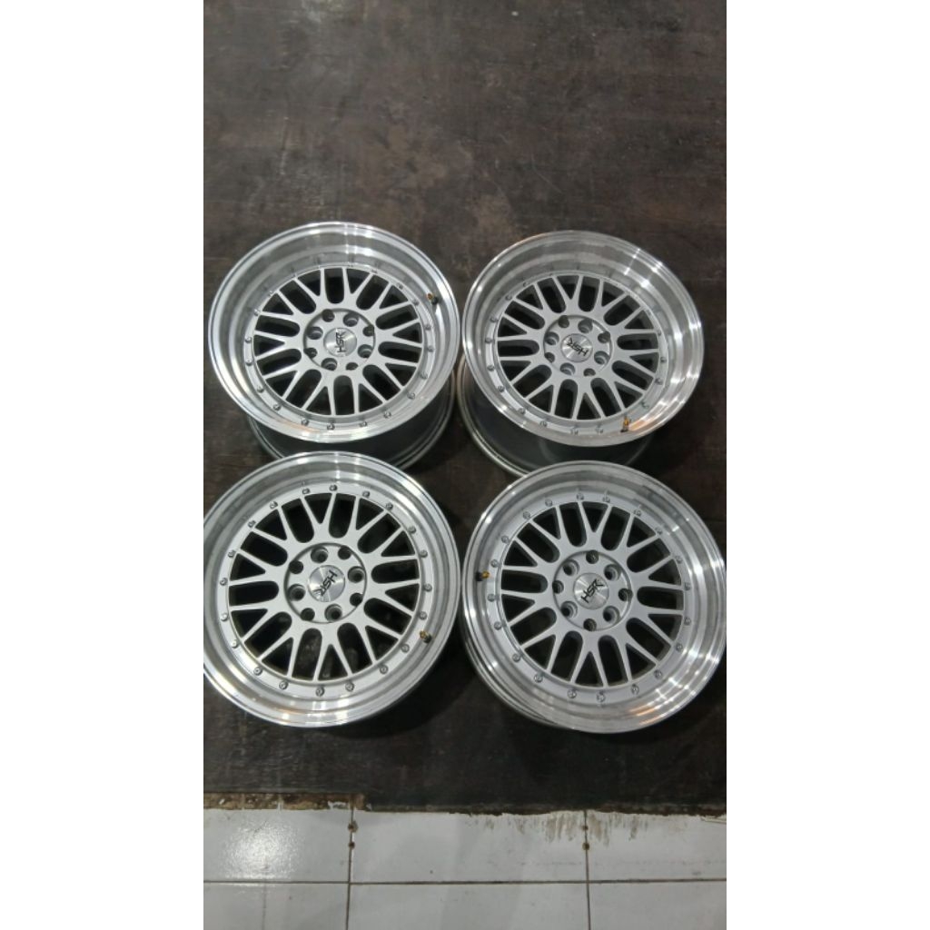 VELG BRABUS HSR BAVARIA R16 LEBAR 7,5/8,5 ET 30 PCD 4X100/114 JAZZ, KIJANG, ESTILO.