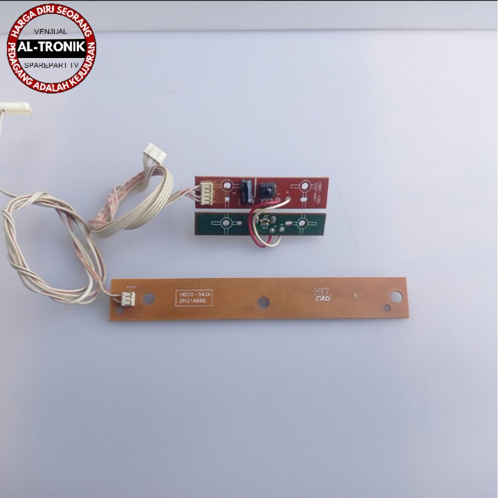 SENSOR DAN TOMBOL TV LED POLYTRON 24 INCH MODEL PLD24D301P MODUL IR RECEIVER MANUAL PLD 24D301P 24D3