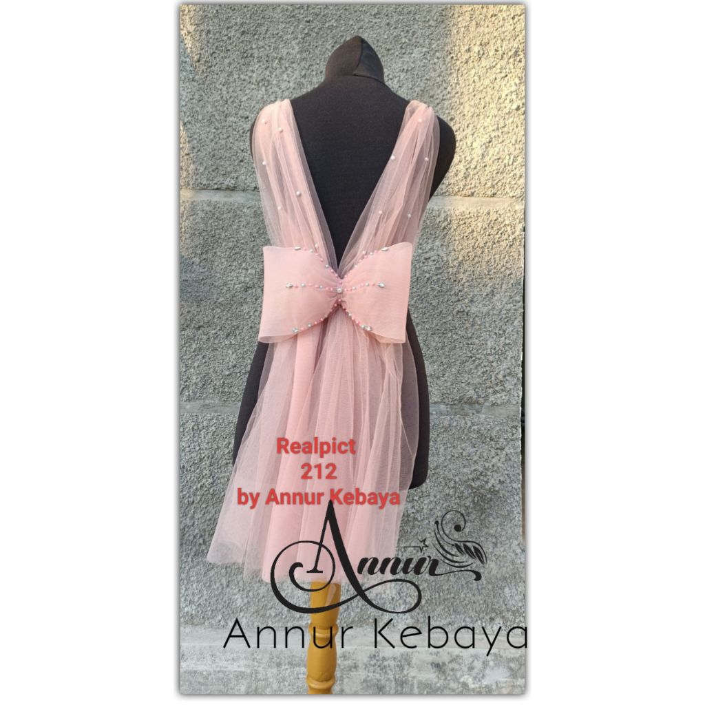 REALPICT 212 sayap kebaya hiasan belakang kebaya variasi pita