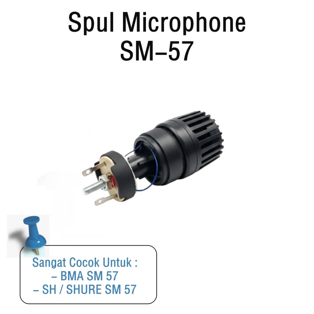 Spull Mic SM 57 / Spol Microphone SM57 / Spul mic SM-57 / Spul Mic BMA SM57 / Spul Mic Shure SM 57 O