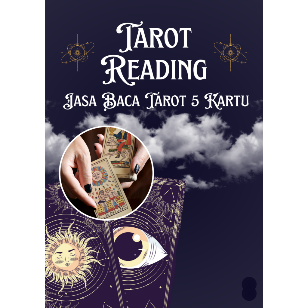 Tarot Reading 5 kartu ramalan jodoh interaktif