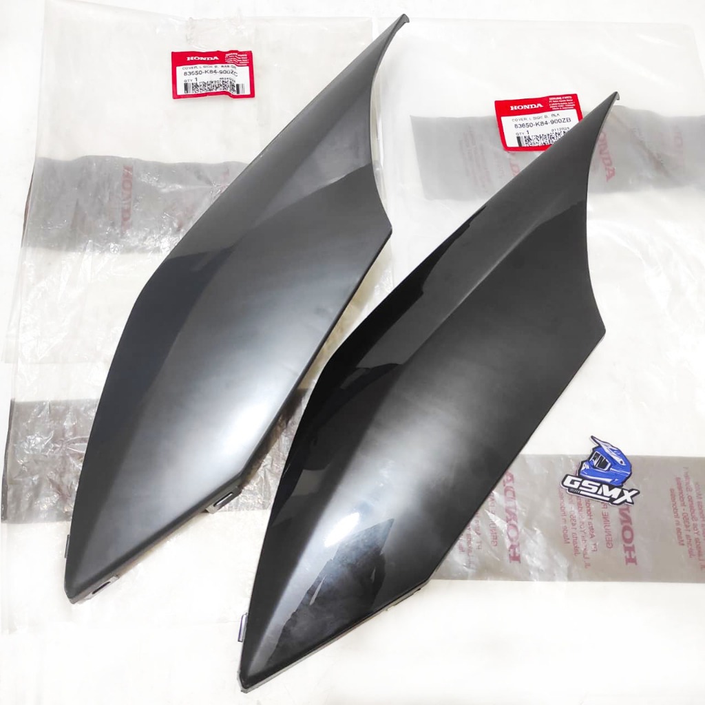 CRF 150L BODY BELAKANG KIRI GREY ARMY ABU ABU ORIGINAL HONDA