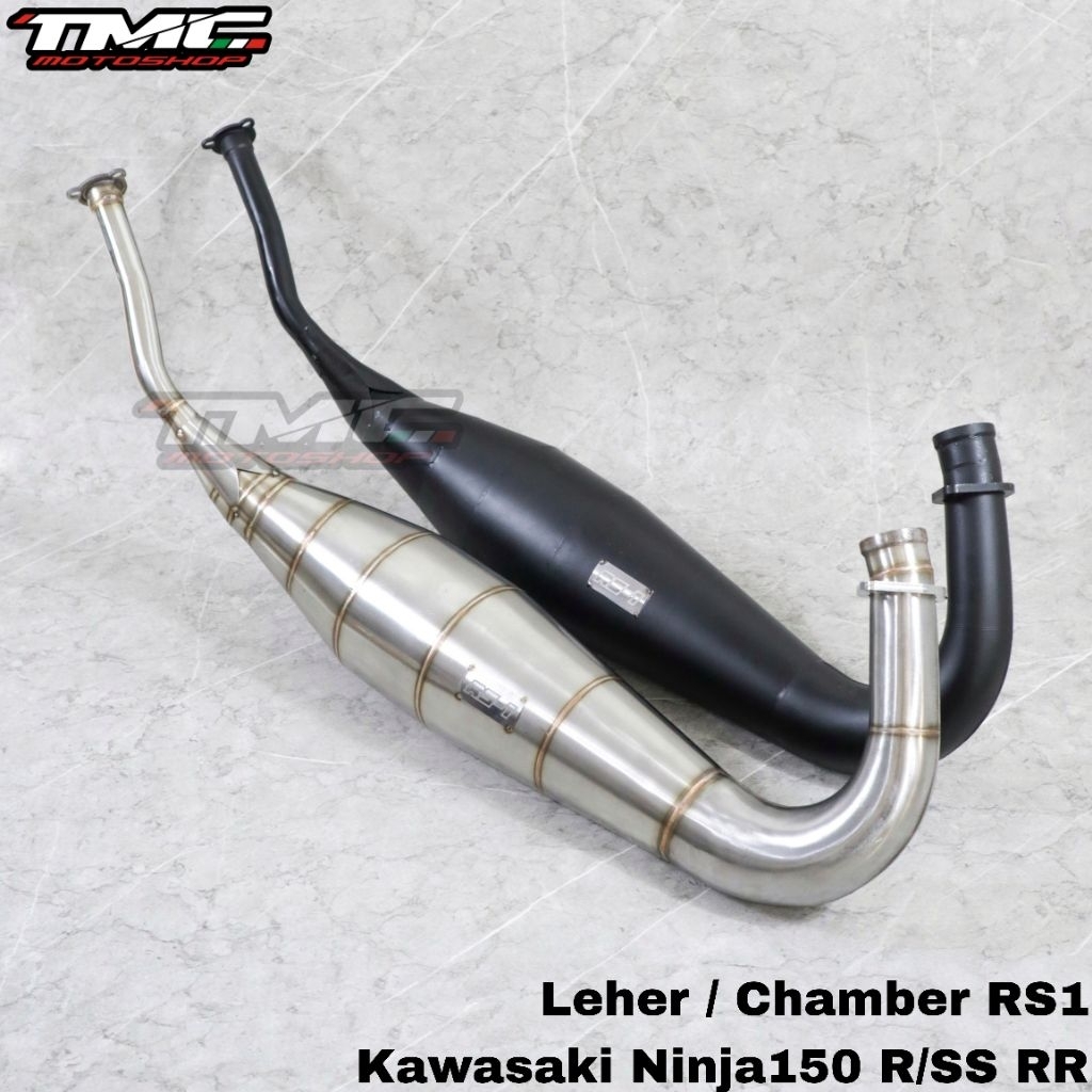 Leher perut chamber Knalpot Ninja Ninja150 R SS RR by RS 1 RS1
