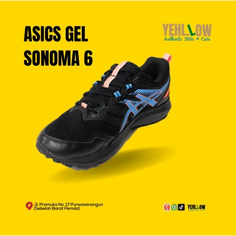 ASICS GEL-SONOMA 6 BLACK NATURAL