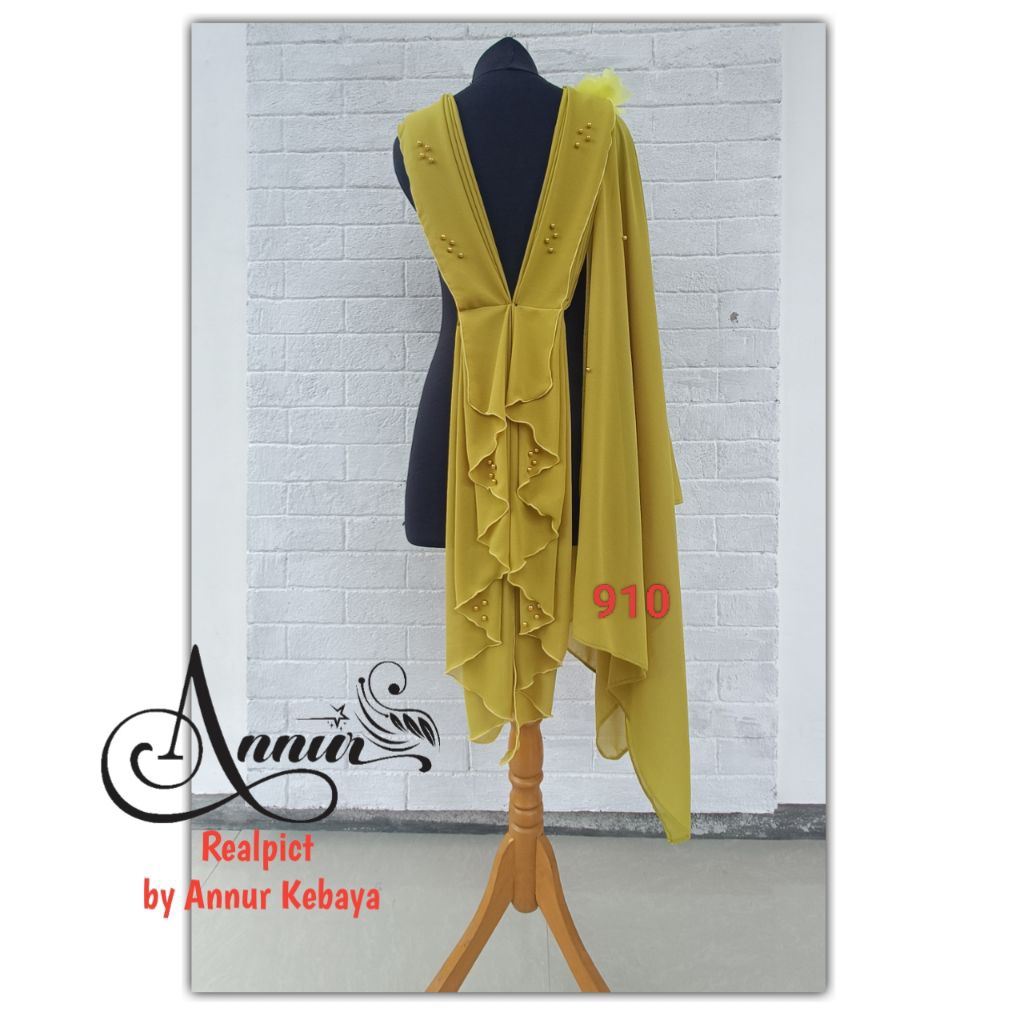 REALPICT 910 selendang kebaya hiasan kebaya hiasan bahu variasi bahu drapery kebaya hiasan gaun vari