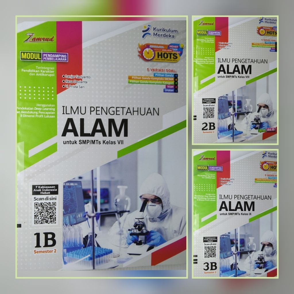 LKS SMP IPA KELAS 7 8 9 SEMESTER 2 KURIKULUM MERDEKA